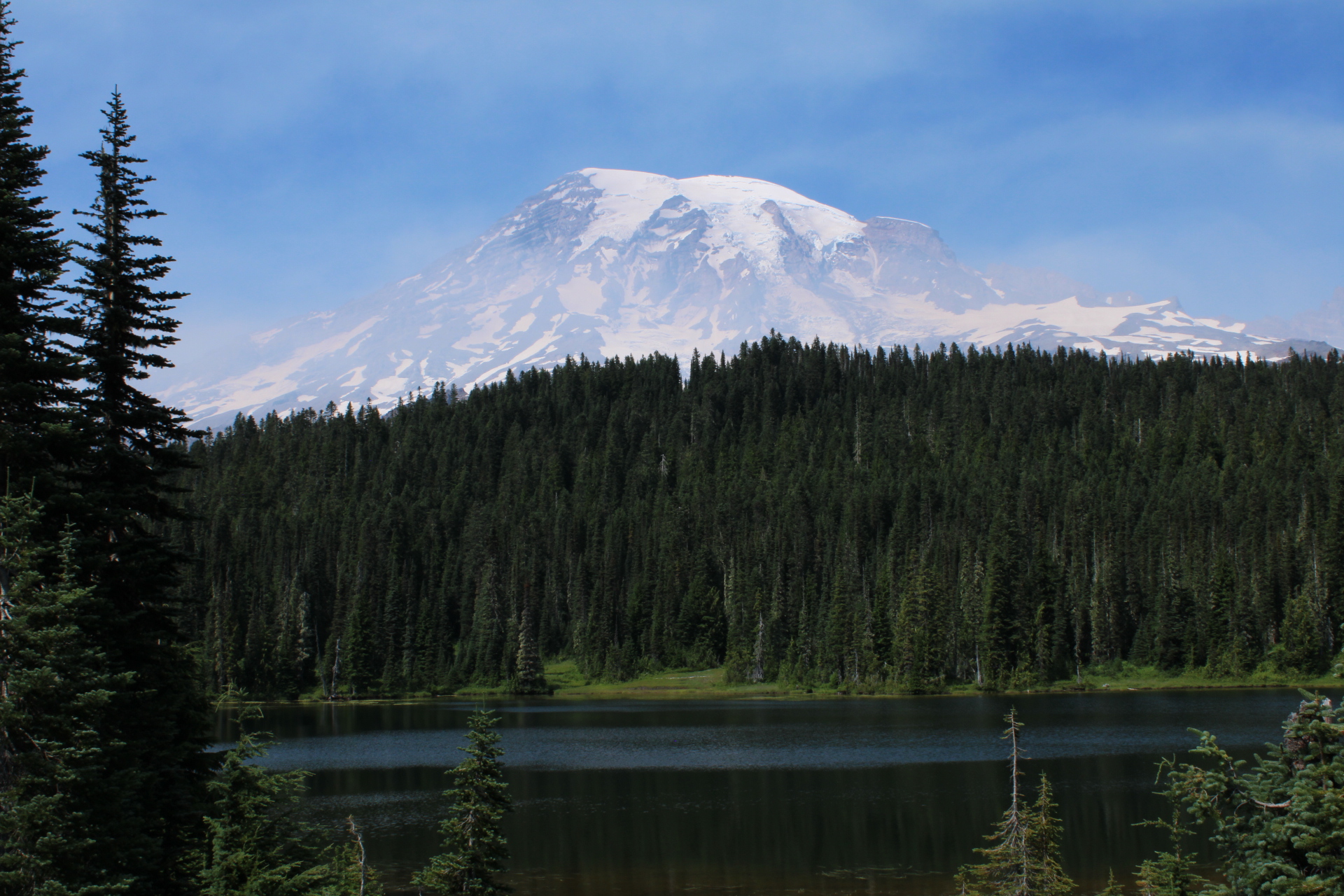 Mount Rainier Washington print preview